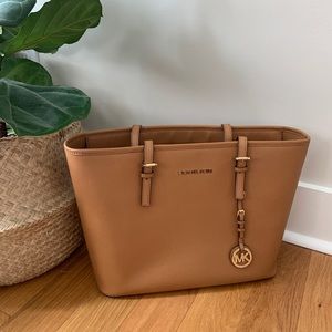 Michael Kors zip top tote